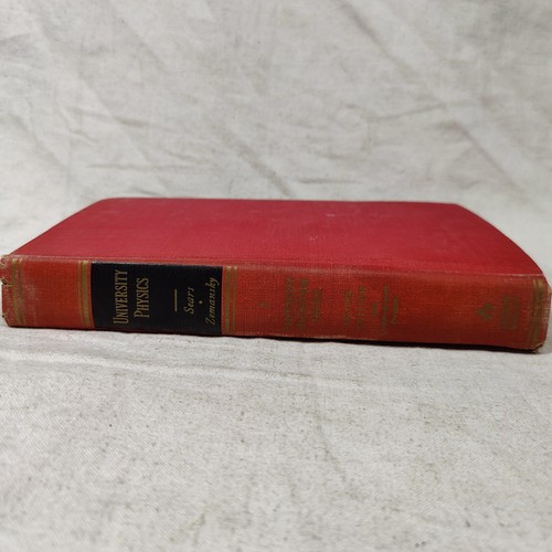 University Physics Electricity Magnetism Optics & Atomic Sears Zemansky 1955 2nd - Bild 2 von 24
