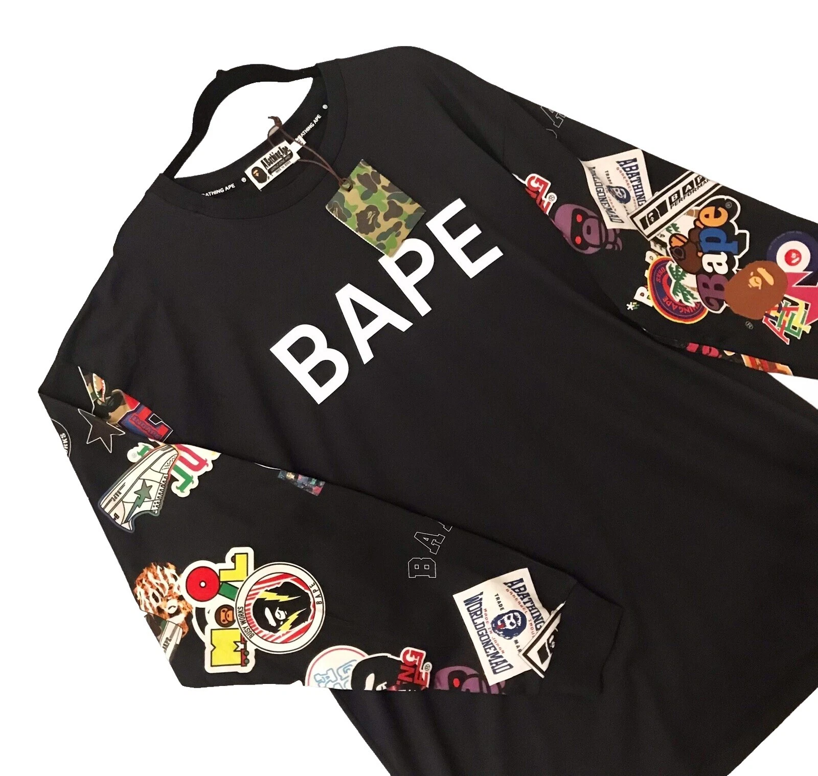 A Bathing Ape Long Sleeve Shirts for Men