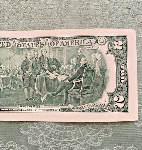 2009 SERIES $2 DOLLAR Bill Stamp L12 San Francisco - Picture 6 of 6