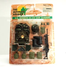 The Ultimate Soldier 1:6 US Modern M-249 Saw Gunner #33100 21st Century Toys