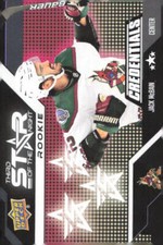 2022-23 UD Credentials Jack McBain #3SR-4 3rd Star of the Night Rookie RC