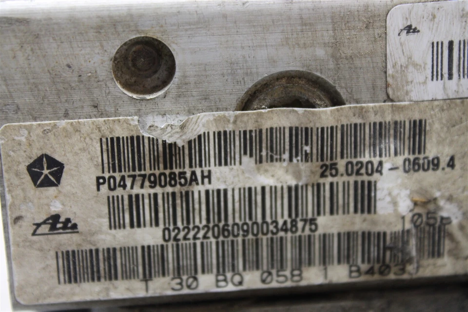 4779085AH Dodge Intrepid 1998-04 ABS Control de bomba de freno antibloqueo OEM 365 15N4 Foto 3 de 4