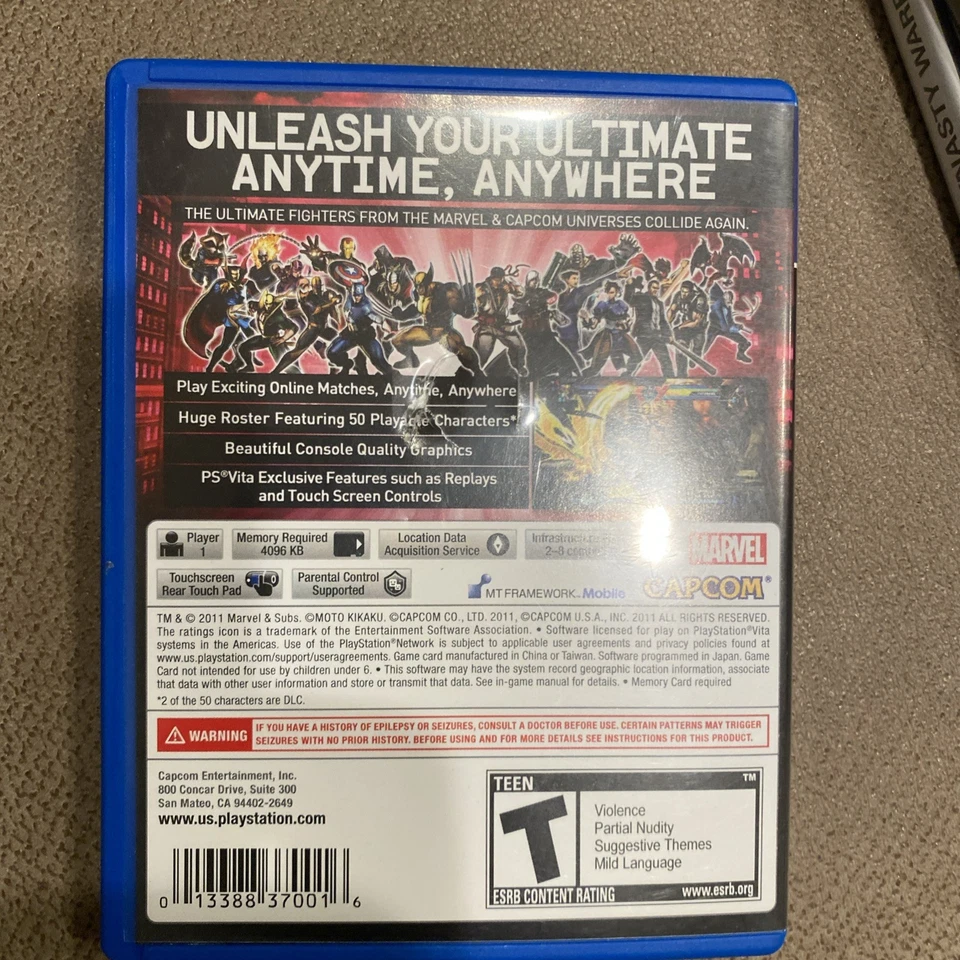 Ultimate Marvel Vs. Capcom 3 - Sony PlayStation Vita - Image 2 of 2