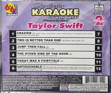 20670 TAYLOR SWIFT  KARAOKE   CHARTBUSTER CDGS LOT LONG DRIVE