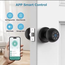 Viladepot Smart Lock Fingerprint Door Lock App Control Passcode Unlock Electron