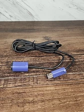 Nintendo Gamecube Controller Extension Cable Indigo Purple Tested Quick Shipping