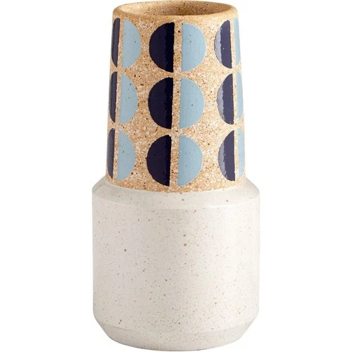 Cyan lighting - soda Canyon - Vase - 6 Inches Wide by 12 Inches High - Picture 1 of 2