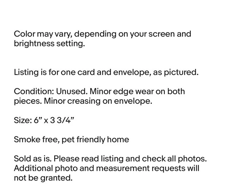 Tarjeta de notas en blanco vintage American Greetings brillante cachemira floral colorida maravillosa Foto 2 de 4