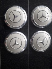 4x Original Mercedes Radkappen für z.B. Ponton Heckflosse SL W111 W120 170 180