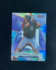 2025 Topps Bowman's Best Kevin McGonigle #TP-28 Aqua Refractor 050/199 QI95