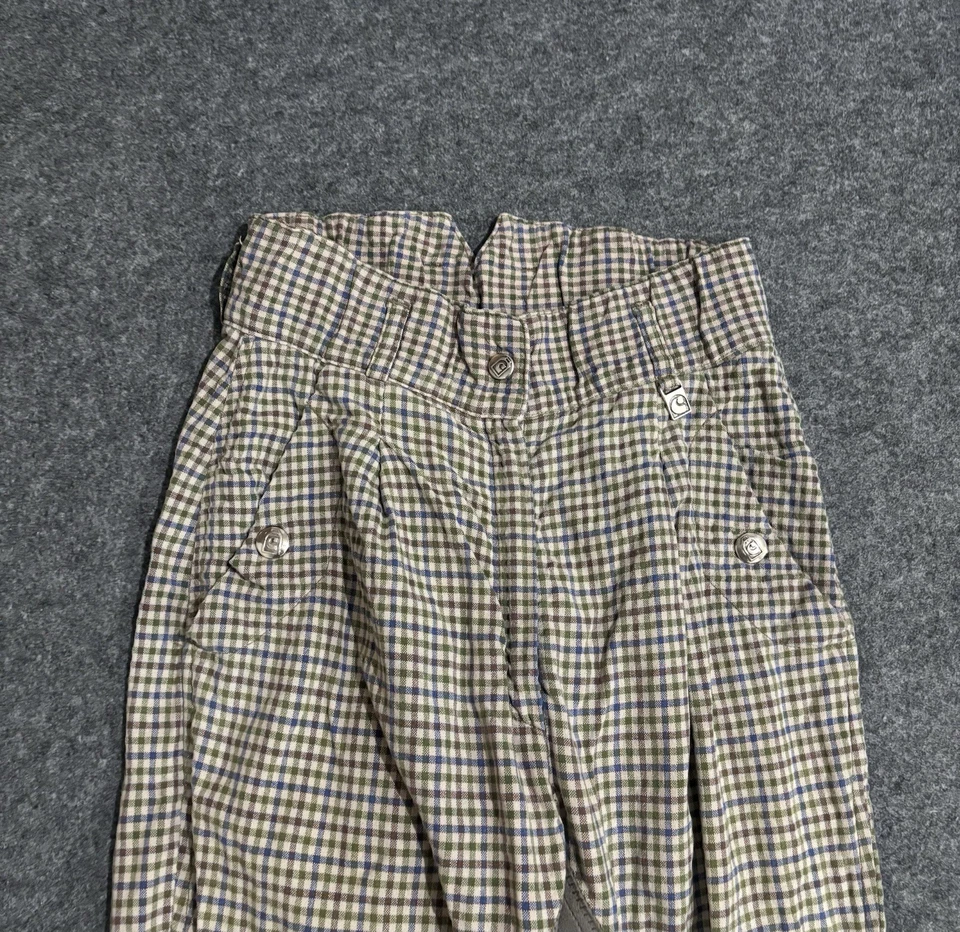 Pantalones de equitación Cavallo talla 23x28L marrón a cuadros Foto 3 de 4