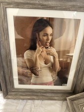Megan Fox Autograph Framed Photo Jennifers Body