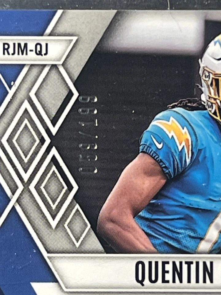 2023 Panini Phoenix - Rookie Jumbo Memorabilia Quentin Johnston #RJM-QJ /199... - Image 3 of 3