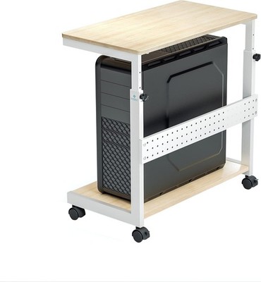 EUREKA ERGONOMIC Höhenverstellbarer Computer Tower Ständer PC Ständer mit Rollen