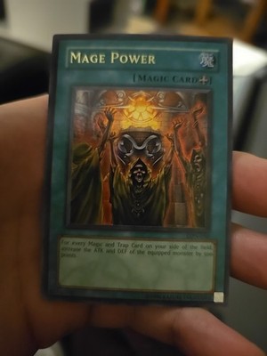 Yu-Gi-Oh Mage Power LON-050 Ultra Rare Holo Card LP Condition