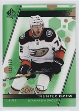 2022-23 SP Authentic Future Watch Limited Green 123/199 Hunter Drew #139 5r8