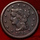 1845-P Large Cent — photo from another recent sale