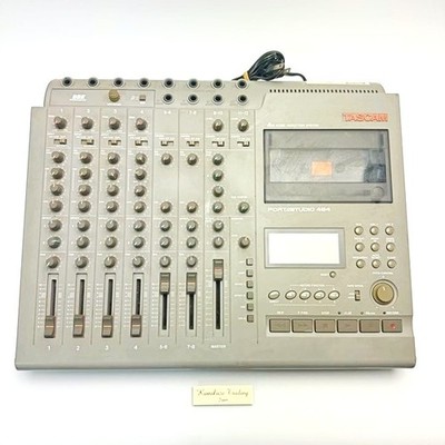 Tascam Portastudio 464 Cassette 4-Track Recorder Operation