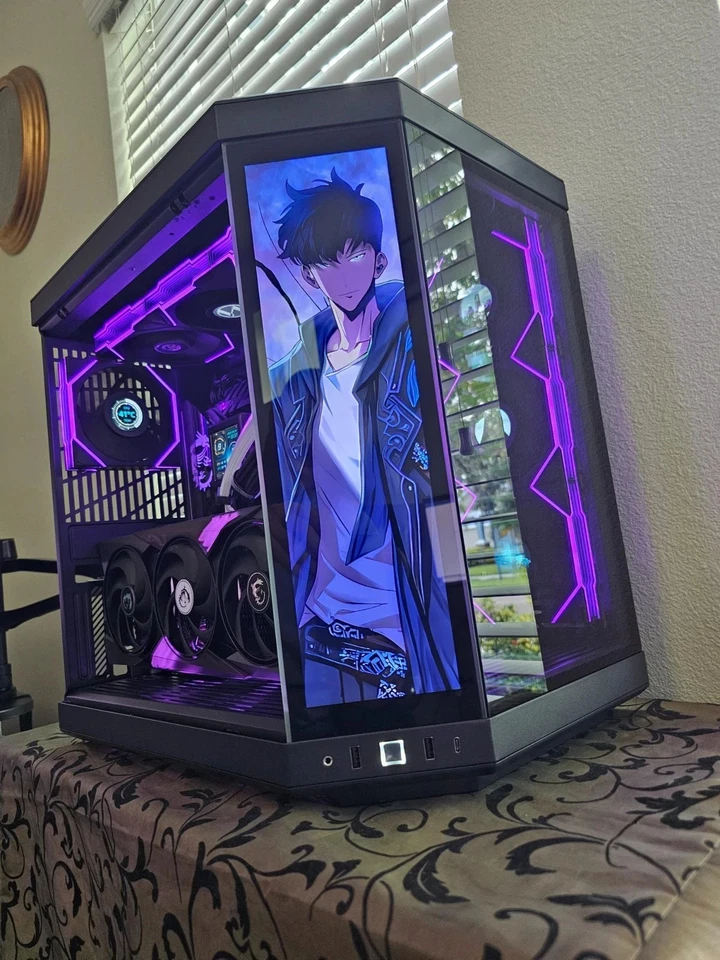 Share Custom Gaming PC - Ryzen 7 9800X3D, RTX 5090, 64GB DDR5, 2TB NVME, Hyte Y7 - Image 2 of 4
