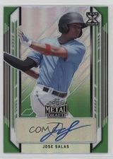 2021 Leaf Metal Draft Green Rainbow /10 Jose Salas #BA-JS1 Auto 1dm4