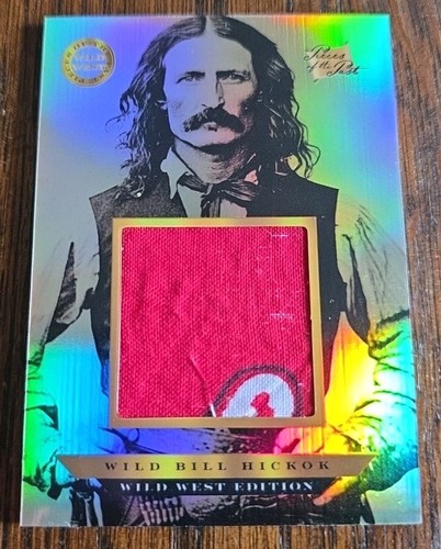 2025 Pieces of the Past Wild West Edition Wild Bill Hickok #757 RELIC Listing #3