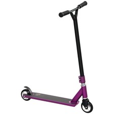 HOMCOM Stunt Scooter Entry Level Tricks Scooter for 14+ Beginners, Purple