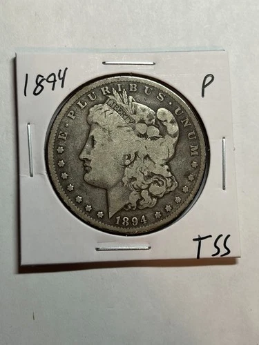 1894 P Morgan Silver Dollar $1 VG Very Good Key Date