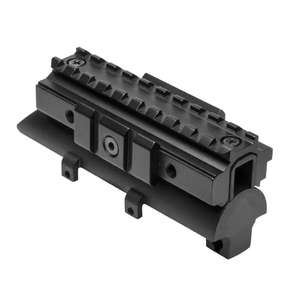 Montaje de mira telescópica cubierta superior de repuesto SKS con rieles laterales Picatinny para accesorios Foto 2 de 3