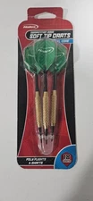 Halex Competition 2000 Soft Tip Darts 18 Grams Steel Core Poly Flights & Shafts