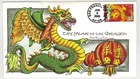 2000 COLLINS HANDPAINTED FDC 3370 CHINESE NEW YEAR OF THE DRAGON