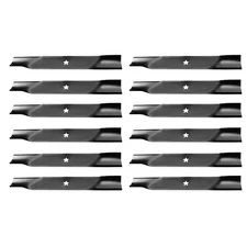 Qty 12: Hi Lift Mower Blades Fits Red Max Replaces 510417901