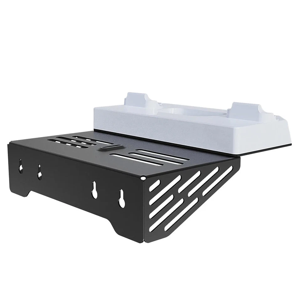 Estación de carga de montaje flotante de estante soporte para auriculares pared disco PS5 / versión digital Foto 4 de 4