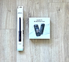 New Insta360 X5 - 8K 360 Action Camera Bullet time Selfie Stick 2.0 Bundle