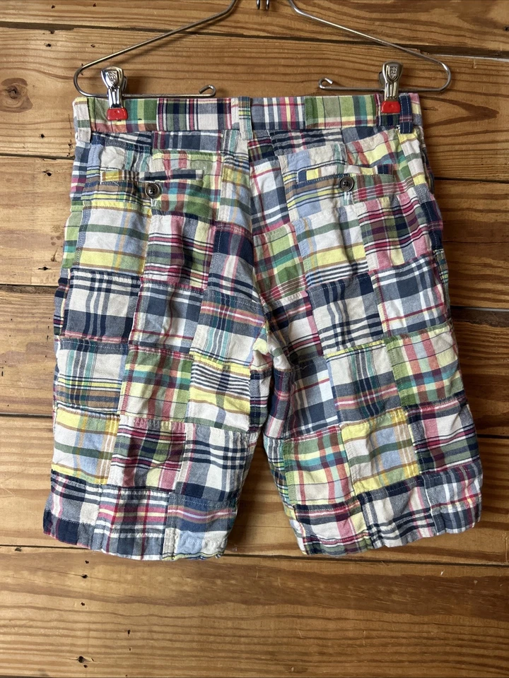 Boys Brooks Brothers plaid patchwork all over size 14 - Image 4 of 4
