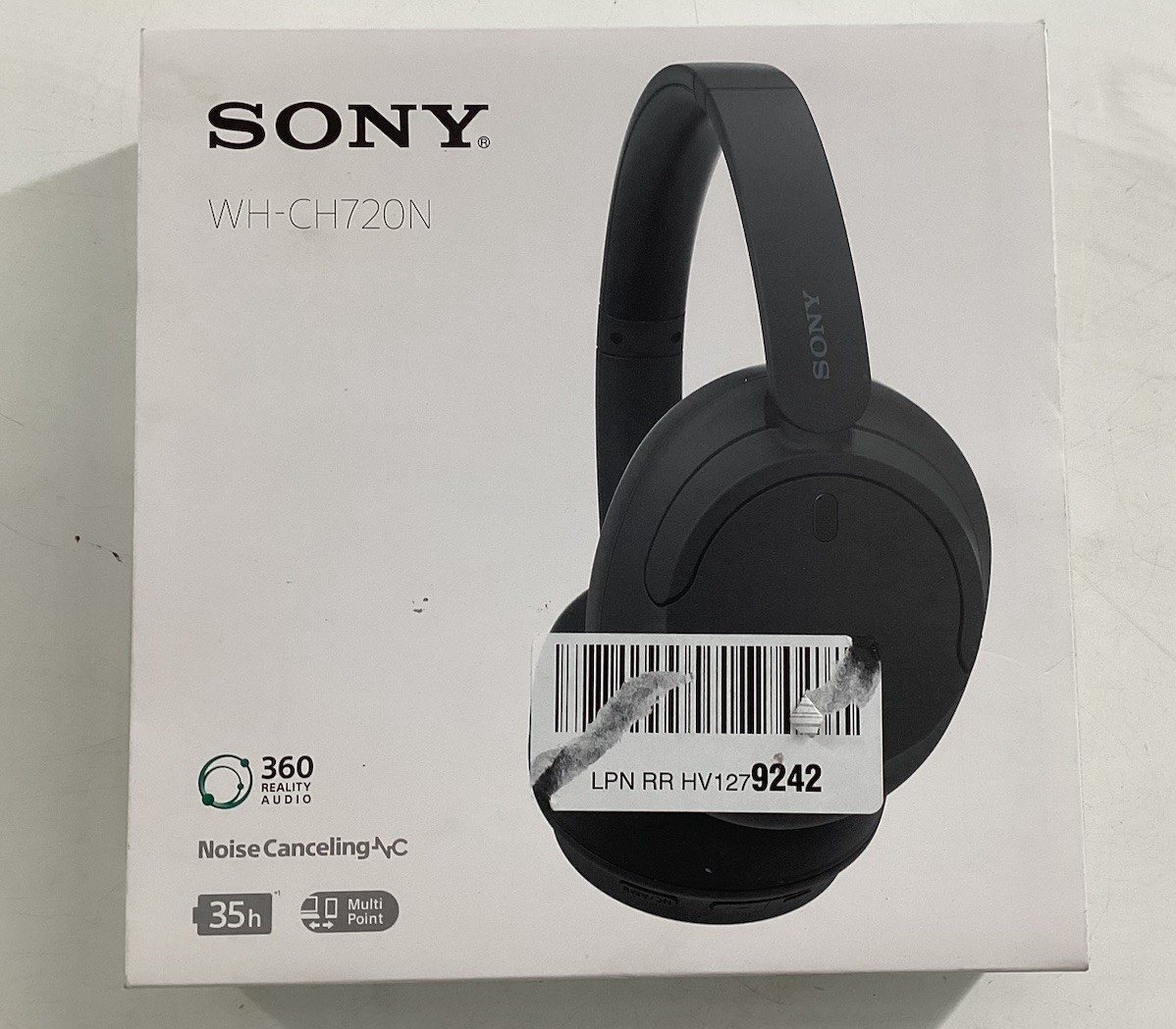 Sony WH-CH720N Wireless Over-Ear Headphones - Black for sale