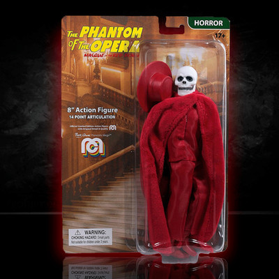 The Phantom of the Opera Red Death Retro Style Articulated Mego Action Figure 8
