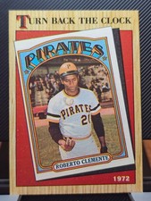 1987 Topps - Turn Back The Clock Roberto Clemente #313