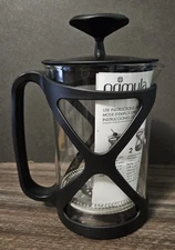 Primula Glass French Coffee Press - Black - 6 Cup - NEW
