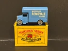 Matchbox Lesney #17A-3 - 1958 Bedford Removals Van MW (blue) w/Original B Box