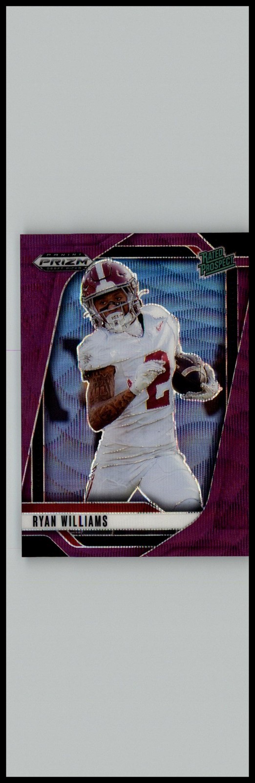 2025 Panini Prizm Draft Picks #151 Ryan Williams Prizms Purple Wave