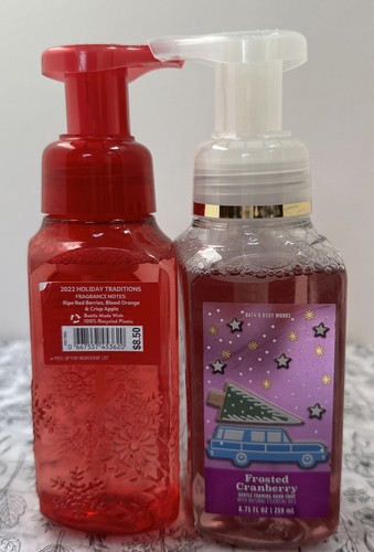 Bath & Body Works - Brillante mañana de Navidad y arándano esmerilado espuma suave - Imagen 3 de 3