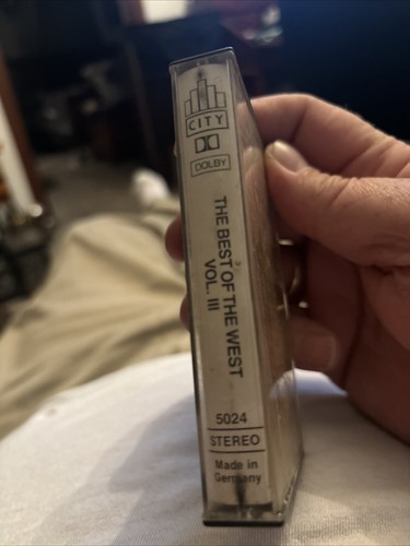 Rare The Best of the West Made in Germany Cassette Jimmy Dean Billie Spears 1985 - Picture 2 of 7