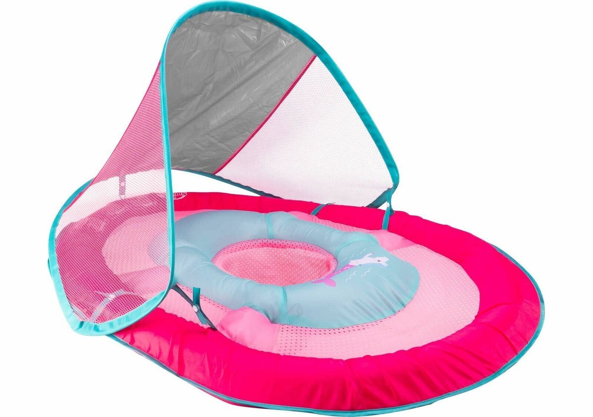 Baby Float How To Fold With Canopy Splash N Play Pool Float For