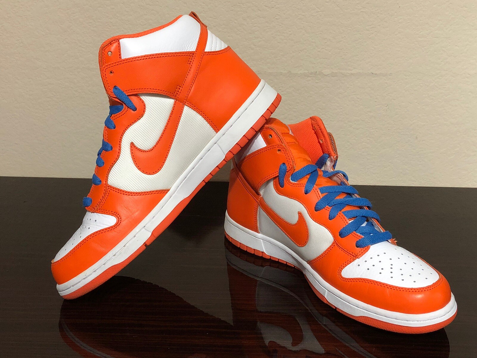 Купить Nike Dunk High 'White Orange 