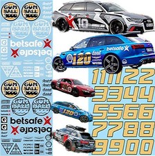 Audi Gumball 3000 Rallye Decals Street Racing 1:3 2 Decal