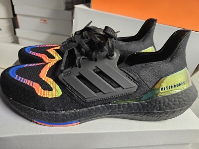 Adidas Ultra BOOST Ultraboost 22 Black Multi-color HQ0965 $190 Men's Sz 11 Rare