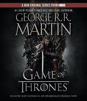 A Song of Ice and Fire: A Game of Thrones Bk. 1 CD audio par George R. Martin 28 - Photo 1/1