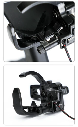 Adjustable Right Hand Archery Drop Away Arrow Rest Compound Bow Hunting Black - Picture 13 of 14