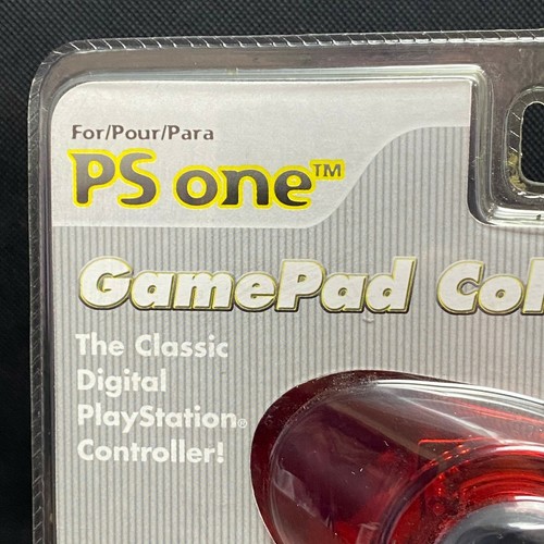 Interact PS one Gamepad Colors Red PS1 Controller Classic Digital PlayStation - Picture 4 of 12