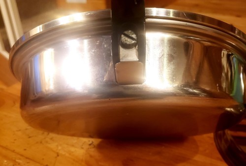 Vintage Prestige 3-ply 18/8 Stainless Steel Frying Pan USA. 10 1/2 Inch - Picture 5 of 5